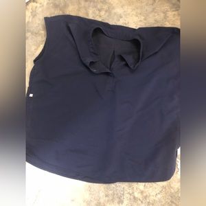 Navy women’s figs rafaela top